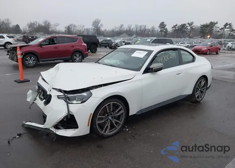 2022 BMW M240 I xDrive z USA, uszkodzony, nr VIN 3MW53CM06N8C33528